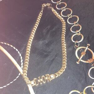 Dior choker necklace